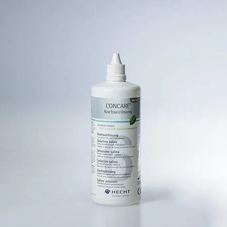 Concare 360 mL Solution saline pour rinçage des lentilles et etuis lentilles