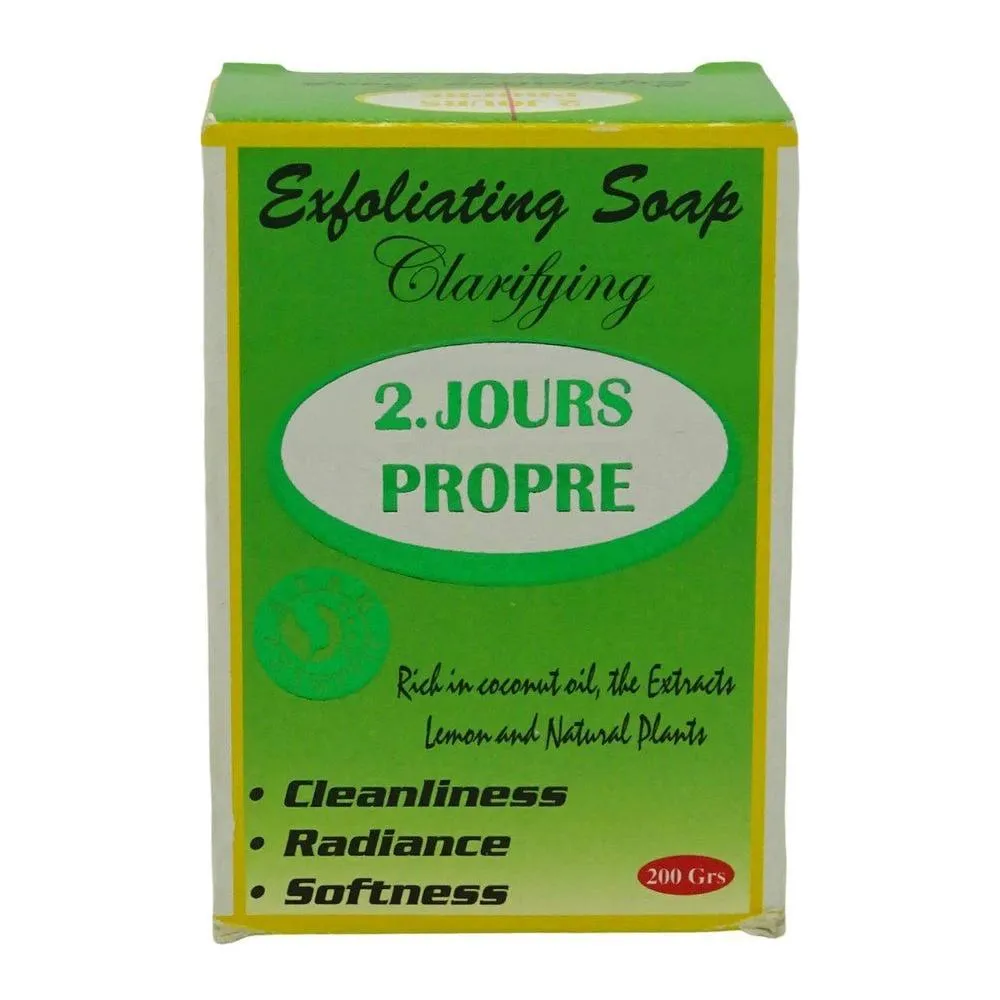 2 Jours Propre Exfoliating Clarifying Soap 200gr