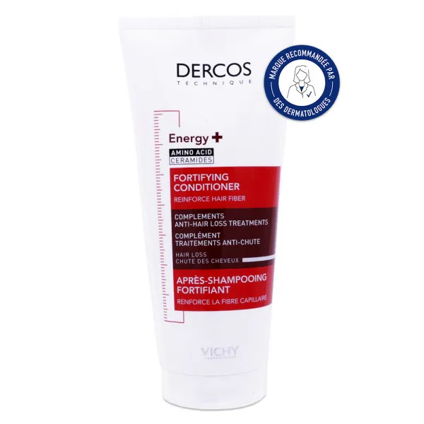 VICHY DERCOS ENERGY+ APRÈS SHAMPOOING FORTIFIANT 200ML