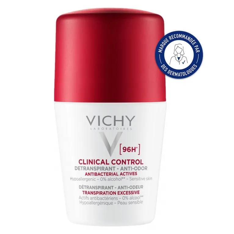 VICHY DÉODORANT CLINICAL CONTROL DETRANSPIRANT 96H 50ML