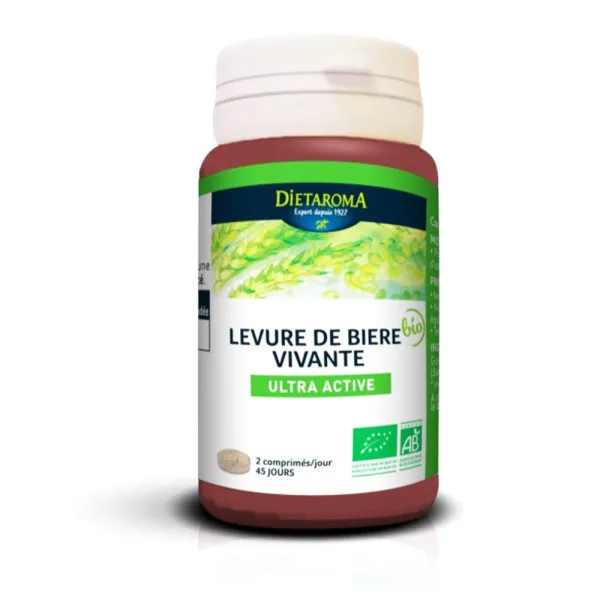DIETAROMA LEVURE DE BIERE VIVANTE 90 COMPRIMES BIO
