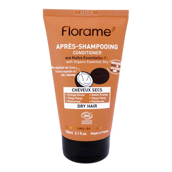 FLORAME APRES SHAMPOOING CHEVEUX SECS BIO 150ML