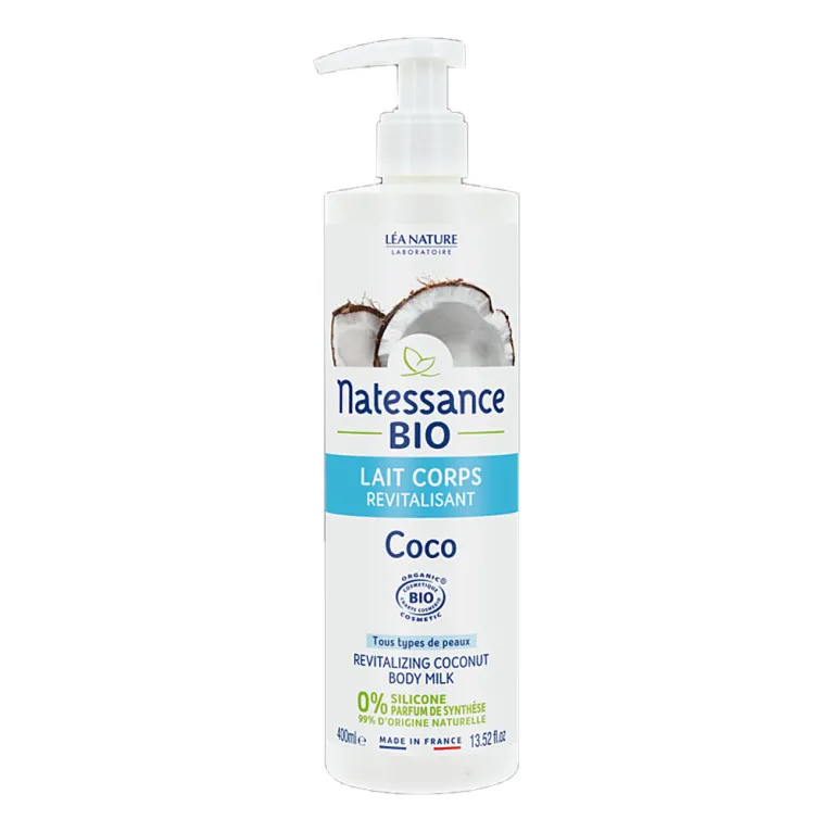 NATESSANCE BIO LAIT CORPS REVITALISANT COCO 400ML