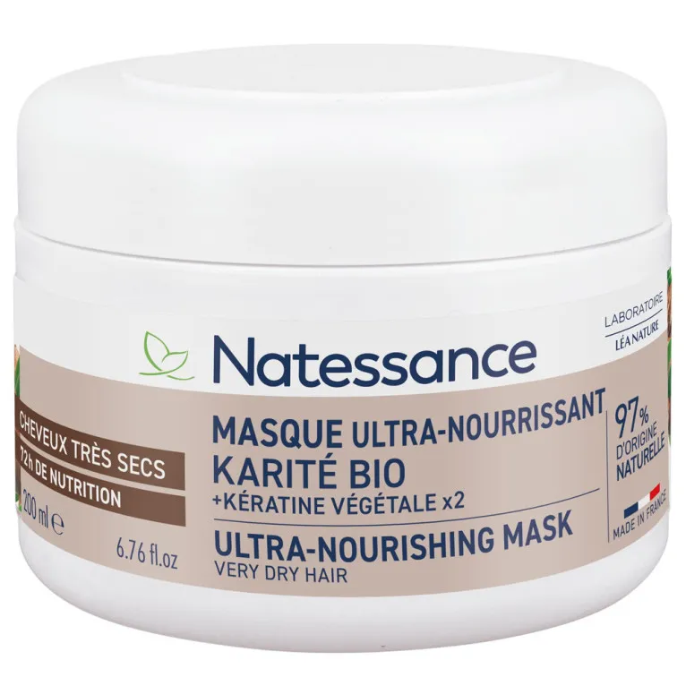 NATESSANCE MASQUE ULTRA NOURRISSANT KARITÉ BIO 200ML