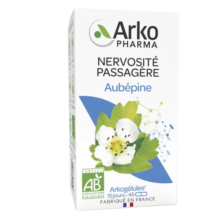 ARKOPHARMA AUBÉPINE BIO 45 ARKOGELULES