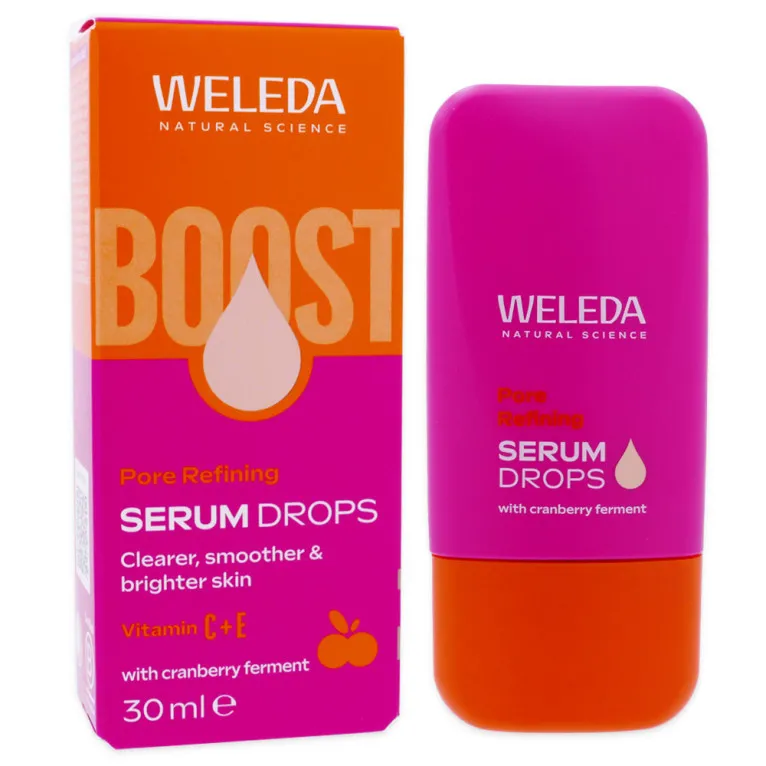 WELEDA BOOST SERUM DROPS PORE REFINING 30ML