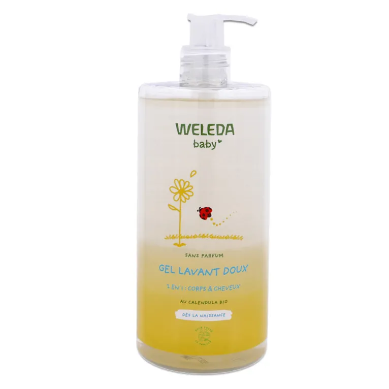 WELEDA BABY GEL LAVANT DOUX CORPS & CHEVEUX 750ML