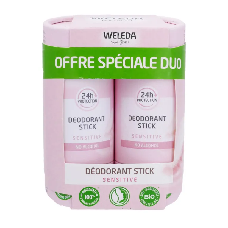 WELEDA BIO DÉODORANT STICK SENSITIVE 2X50G