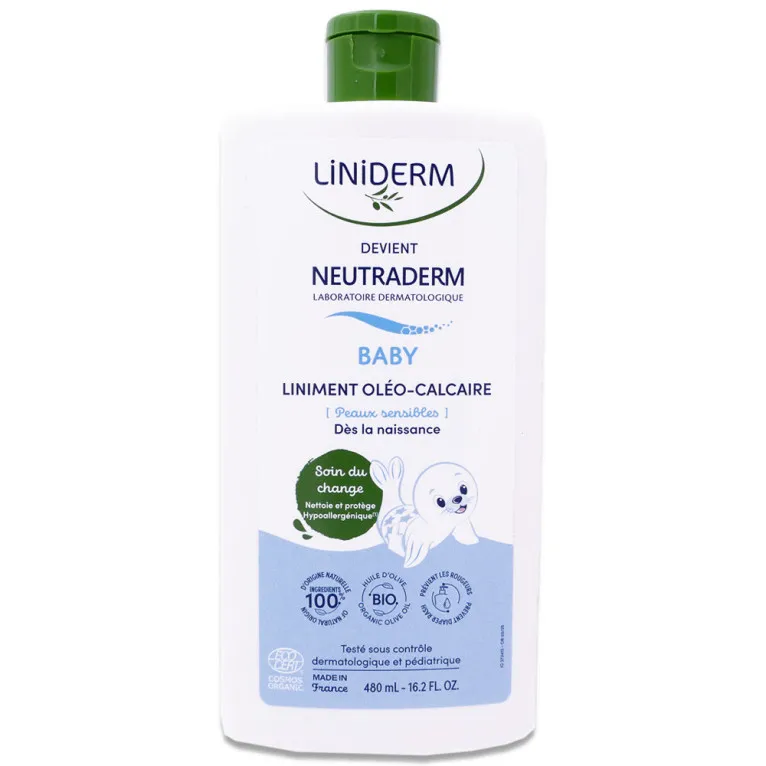 NEUTRADERM BABY LINIMENT OLEO-CALCAIRE BIO 480ML