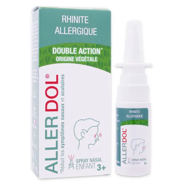 ALLERDOL RHINITE ALLERGIQUE DOUBLE ACTION SPRAY NASAL ENFANT 15ML