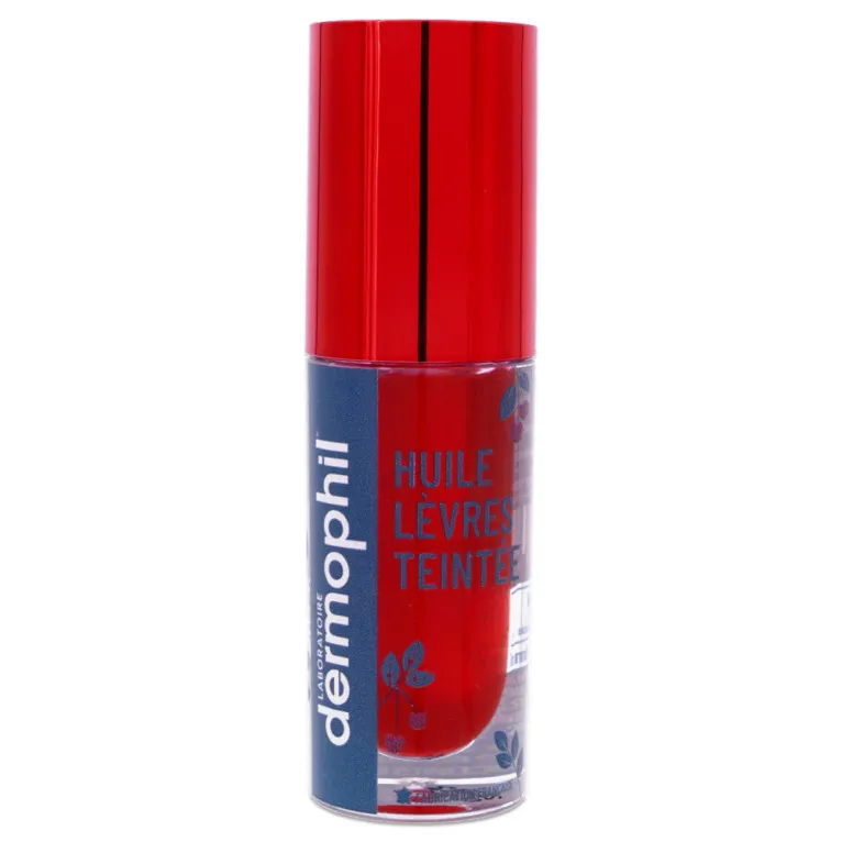 DERMOPHIL HUILE LÈVRES TEINTÉE ROUGE 5ML