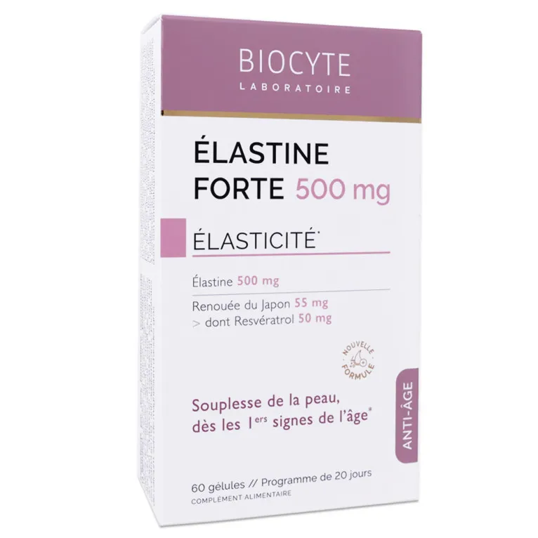BIOCYTE ELASTINE FORTE 500MG 60 GÉLULES