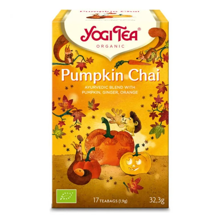 YOGI TEA PUMPKIN CHAI 17 SACHETS D'INFUSION