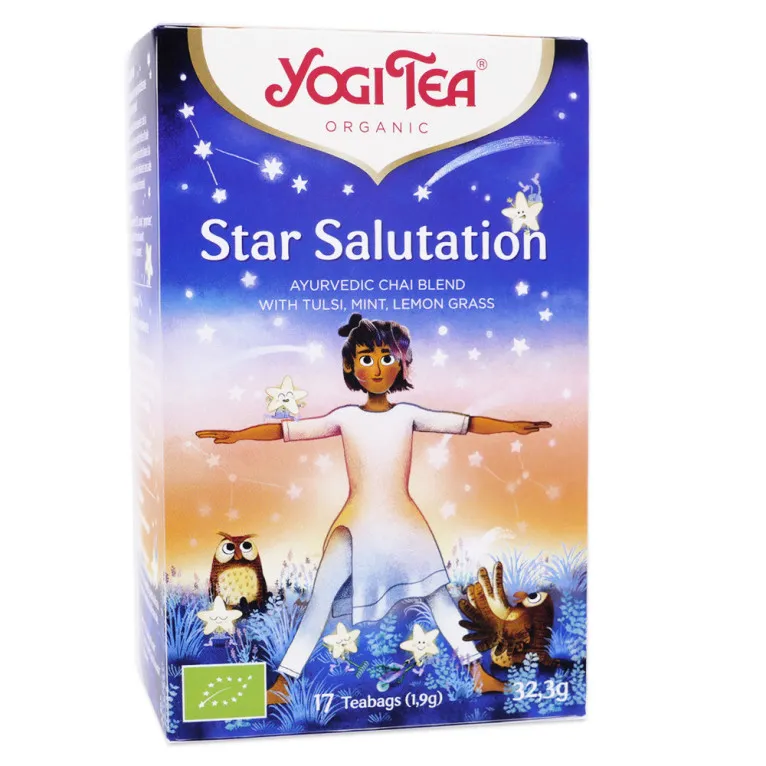 YOGI TEA STAR SALUTATION 17 SACHETS D'INFUSION