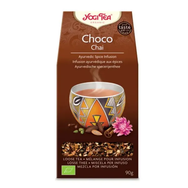 YOGI TEA CHOCO CHAI MELANGE AUX EPICES POUR INFUSION 90G