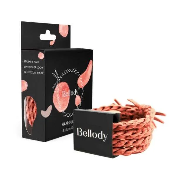 Bellody Original Hair Ties Ibiza Orange