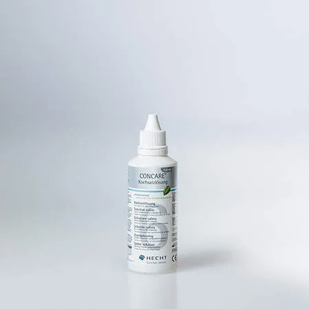 Concare 100 mL Solution saline pour rinçage des lentilles et etuis lentilles