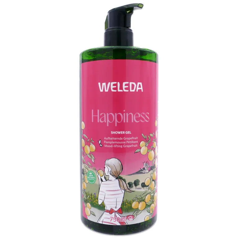 WELEDA HAPPINESS GEL DOUCHE PAMPLEMOUSSE 750ML