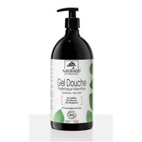 ❤️ COUP DE CŒUR RAFRAÎCHISSANT  Douche Fraîcheur Menthe XXL Cosmos Organic bio 1 Litre