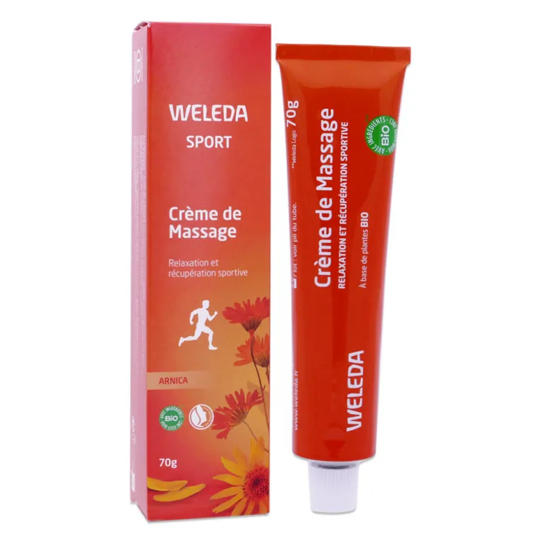 WELEDA SPORT CRÈME DE MASSAGE BIO 70G