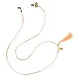 Chainette pour lunettes McTassel Coral Pink