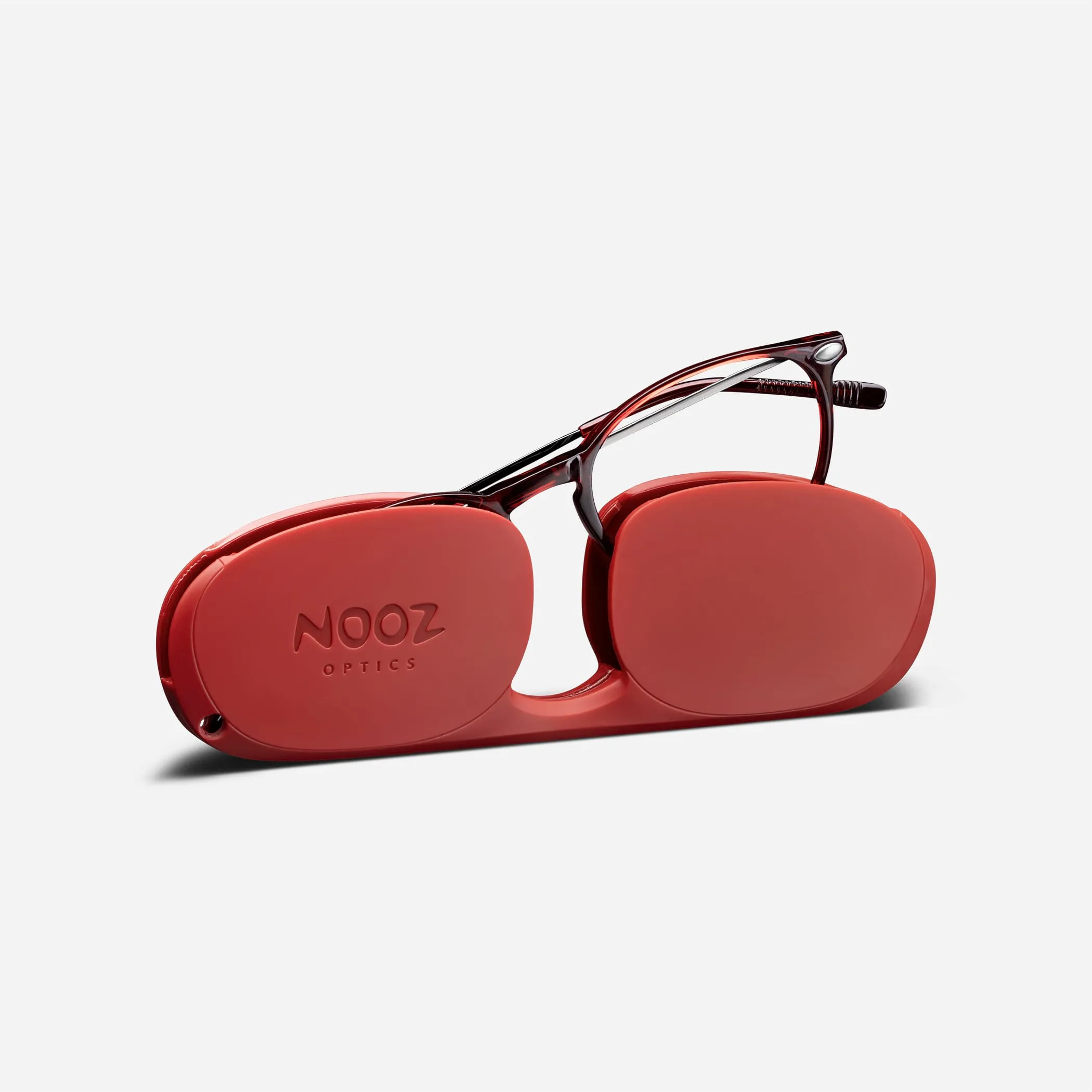 Lunettes de lecture NOOZ ALBA-Oval Red +1.50