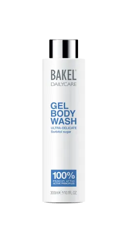 Bakel Gel Body wash, gel douche ultra-délicat au sorbitol, 300 ml
