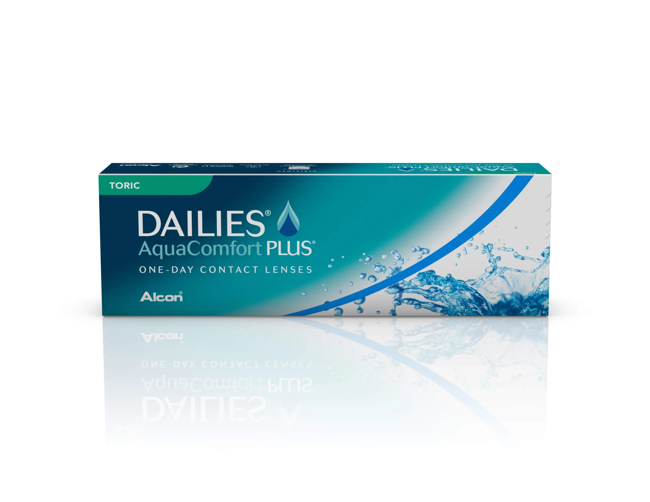 Dailies Aqua Comfort Plus pour astigmatisme paquet de 30 lentilles journalières Lentilles de contact en paquet de 30