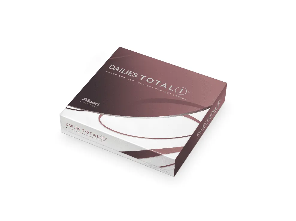 Dailies Total 1 90-Pack. Lentilles journalières