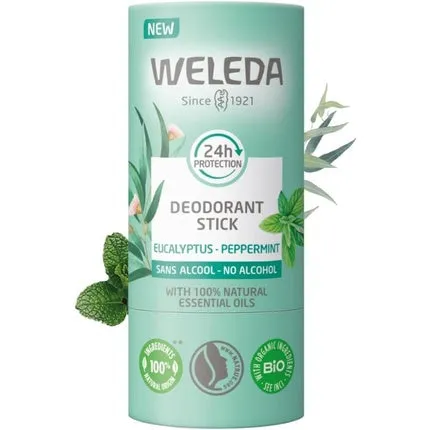 Weleda Deodorant Stick Eucalyptus Peppermint Unisexe