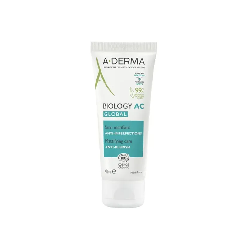 A-Derma Biology AC Global soin matifiant anti-imperfections 40ml