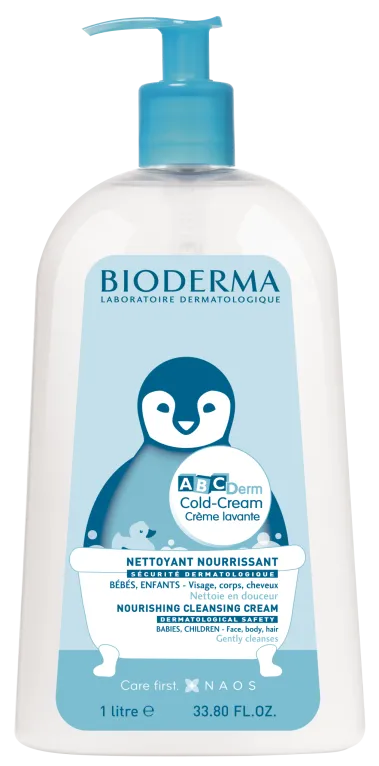BIODERMA ABC DERM NETTOYANT COLD CREAM 1L