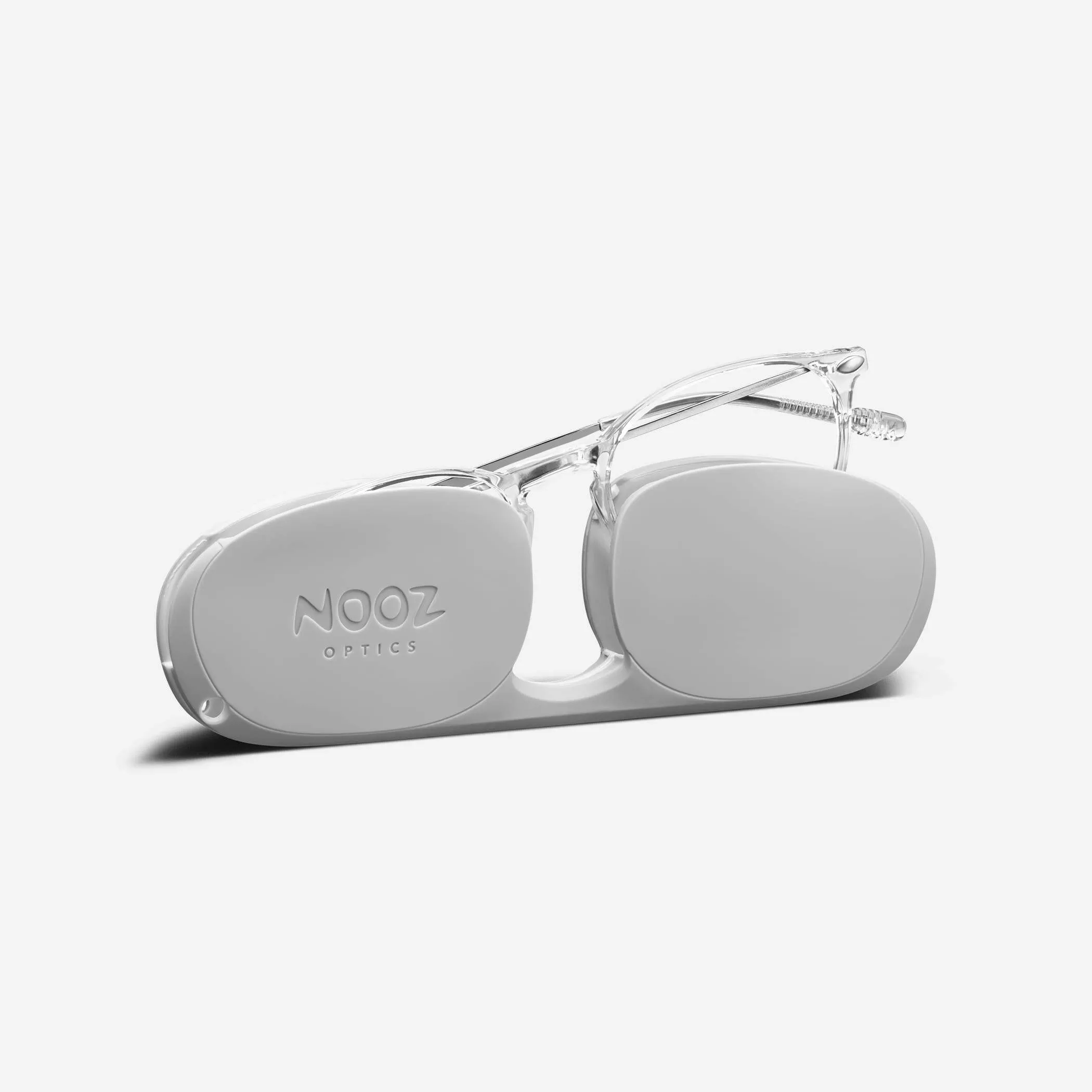 Lunettes de lecture NOOZ ALBA-Oval   Crystal +2