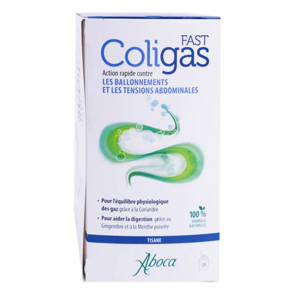 ABOCA COLIGAS FAST 20 SACHETS D'INFUSION