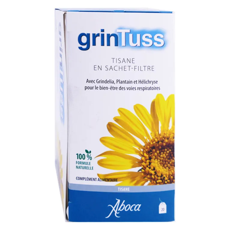 ABOCA GRINTUSS 20 SACHETS D'INFUSION