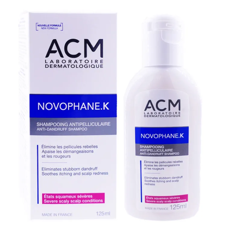 ACM NOVOPHANE K SHAMPOOING ANTIPELLICULAIRE 125ML