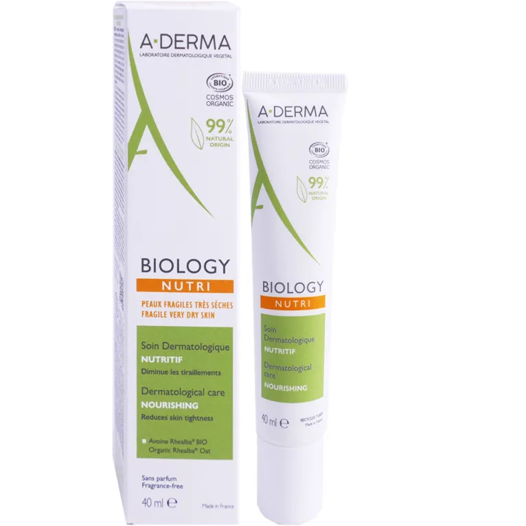 ADERMA BIOLOGY NUTRI SOIN DERMATOLOGIQUE NUTRITIF 40ML