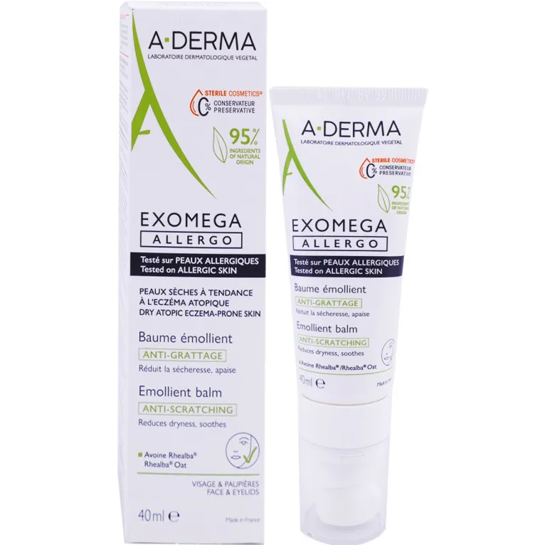 ADERMA EXOMEGA ALLERGO BAUME EMOLLIENT 40ML