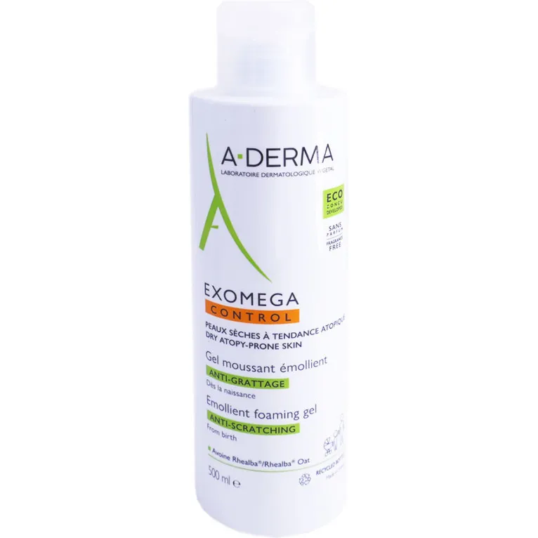 ADERMA EXOMEGA CONTROL GEL MOUSSANT 500 ML