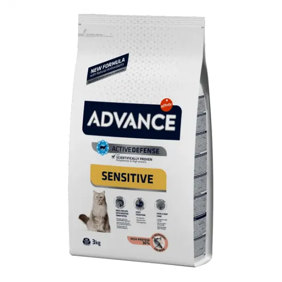 Advance chat croquettes adulte saumon riz 3kg