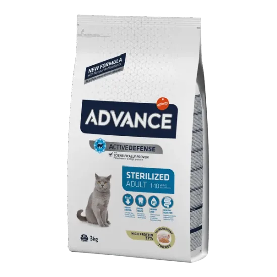 Advance chat sterilized dinde 1.5kg