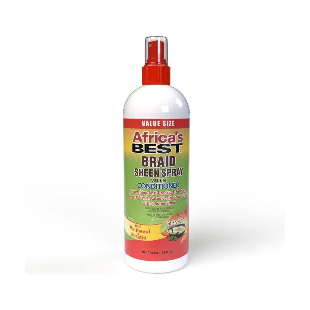 Africa's Best Braid Sheen Spray With Conditioner 473ml