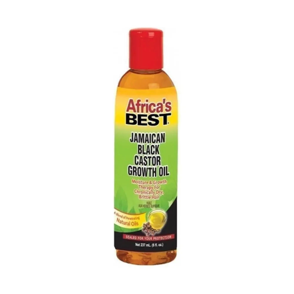 Africa's Best Jamaican Black Castor Growth Oil 4 Oz