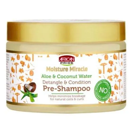African Pride Moisture Miracle Detangle & Condition Pre-Shampoo 355ml
