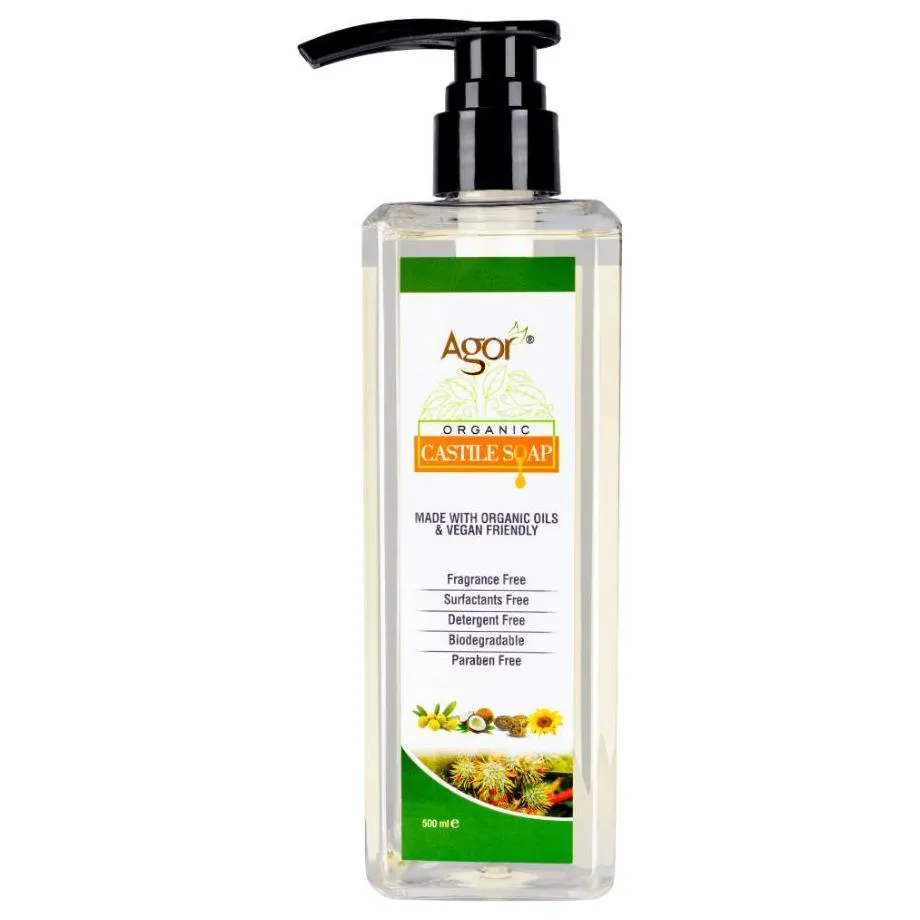 Agor Organic Castile Soap 500ml