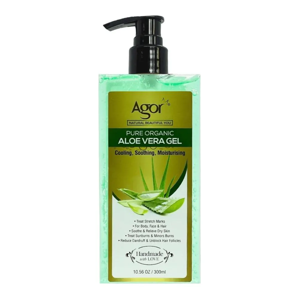 Agor Pure Organic Aloe Vera Gel 300ml