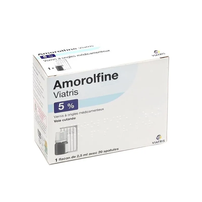 Amorolfine Viatris 5% vernis à ongles médicamenteux