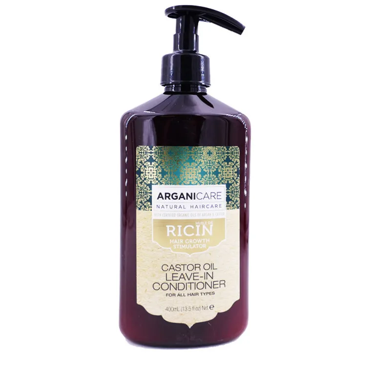 ARGANICARE HUILE DE RICIN SOIN HYDRATATION EVOLUTION SANS RINCAGE 400ML