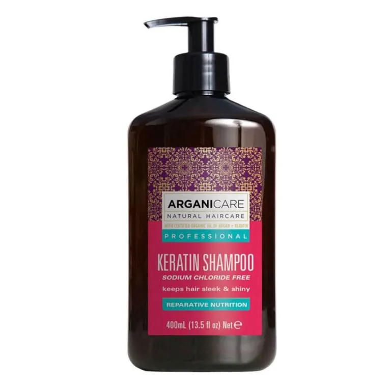 ARGANICARE KERATINE SHAMPOING RÉPARATEUR 400ML