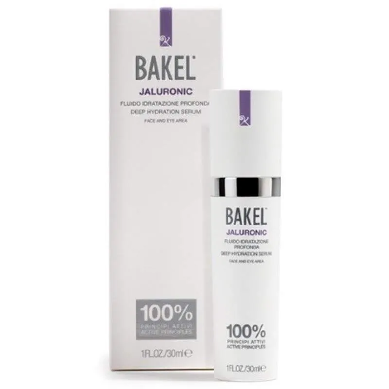 Bakel Jaluronic, Sérum hydratation profonde instantanée (visage, yeux, paupières, lèvres, cou et décolleté), 30 ml
